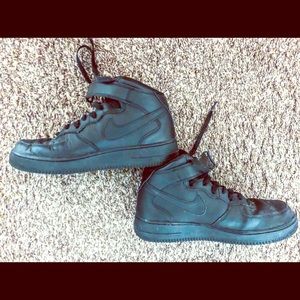 Nike AF1 High Top Black